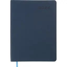 Щоденник датований Buromax Tweed 2024 A5 синій (BM.2193-02)