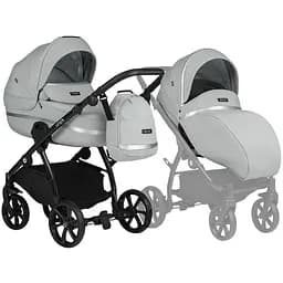 Коляска Tutis Uno 3 Plus Standart Risso, 2 в 1, сіра (1072142)