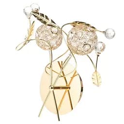 Бра Brille BKL-709W/2 G галогенное настенное накладное