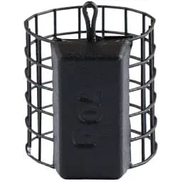 Годівниця Brain фідерна M 5x14 слотів фарбована (к.:чорний) 60g - мініатюра 2