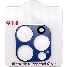 Защитное стекло на камеру DK 3D Color Glass для Apple iPhone 12 Pro blue