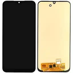 Дисплей Samsung A256 Galaxy A25 чорний, OLED (Small LCD)