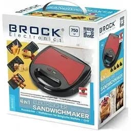 Сендвічниця-мультимейкерBrock SSM 6004 RD