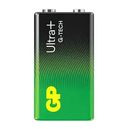 Батарейки GP ULTRA PLUS ALKALINE 9.0V 1604AUP21-S1 Лужні 6F22 1 шт.