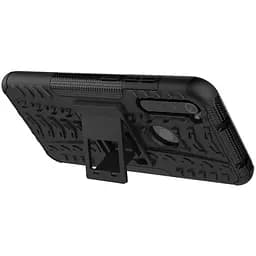 Чохол-накладка Toto Dazzle Kickstand 2 in 1 Case Xiaomi Redmi Note 8 Black - мініатюра 5