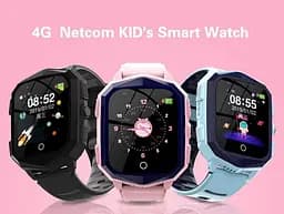 Дитячий смарт годинник DF73 з GPS трекером, 4G дзвінками, відеозв’язком, SIM-картою, камерою, SOS та IP67 Рожевий - мініатюра 15