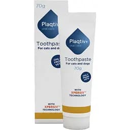 Зубна паста Plaqtiv+ Toothpaste для собак та котів 70 г