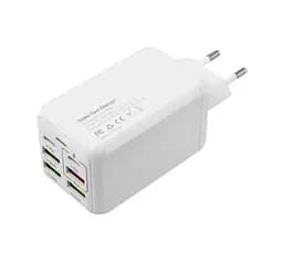 Зарядний пристрій Super Fast Charger Voltronic ADCPD006 150 W 4xUSB + 2xType-C PD+QC4.0 - мініатюра 5