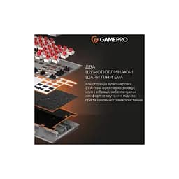 Клавіатура GamePro Genesis Metallic MK144G Outemu Red Switch USB UA Gray (MK144G) - мініатюра 10