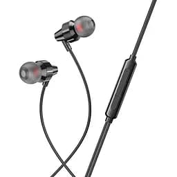 Навушники Hoco Type-C Delight wired з мікрофоном M90 1.2M чорні