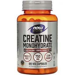Креатин Now Sports Creatine Monohydrate 120 вегакапсул