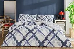 Постельное белье Briza Mavi Ранфорс / простыня на резинке Tac pbe0051664