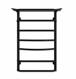 Рушникосушка водяна Deffi Юність П7 500х800 мм нижнє підкл. Чорний