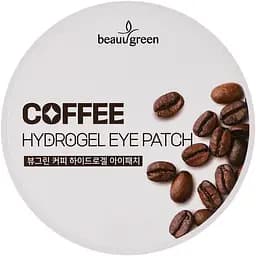 Тонізуючі гідрогелеві патчі BeauuGreen Coffee Hydrogel Eye Patch 60 шт.