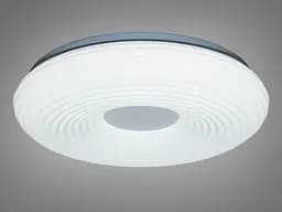 Люстра стельова LED Diasha Y2-17/400WHITE 52W, діаметр 40 см, білий, сучасний стиль для коридору, вітальні, спальні - мініатюра 3