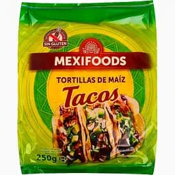 Тортилья Mexifoods Тако кукурудзяна 250 г