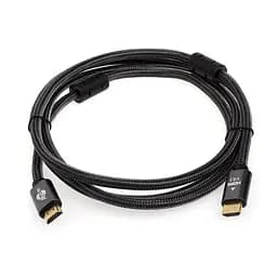 Кабель HDMI-HDMI Atcom Premium ver 2.1, 4К, 2м, Black - мініатюра 2