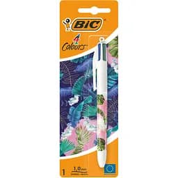 Ручка шариковая BIC 4 Colours Botanical 1 мм 1 шт. (503774)