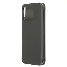Чехол-книжка для Xiaomi Redmi 12C/11A, G-Case, черный, кожаный чехол-книжка из экокожи (PU) и TPU, с магнитом, с подставкой и вместительным кардхолдером, противоударный, защита всего корпуса, ArmorStandart (ARM65969) - мініатюра 2
