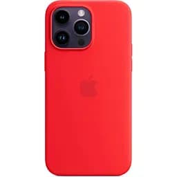 Чехол Silicone Case с MagSafe для Apple iPhone 14 Pro Max (Product Red) ААА [72715]