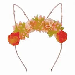 Вушка Зайка з квітами