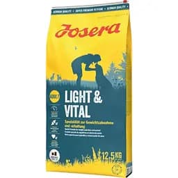 Сухой диетический корм для собак с избыточным весом Josera Light and Vital с птицей 12.5 кг