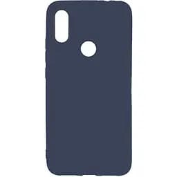 Чохол-накладка Toto 1 mm Matt TPU Case Xiaomi Redmi 7 Navy Blue