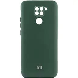 Чохол Lakshmi Silicone Cover Full Camera (AAA) with Logo для Xiaomi Redmi Note 9 / Redmi 10X Зелений / Cyprus Green