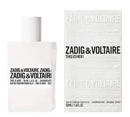 Оригинал Zadig & Voltaire This is her 50 мл парфюмированная вода