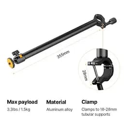 Штатив-тримач Ulanzi Vijim horizontal Extension Arm UV-2793 LS02A Black - мініатюра 8