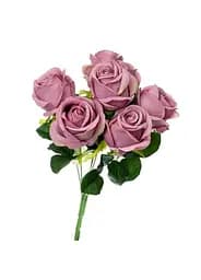 Букет троянд, 43 см бузковий (8722-007) Elisey  