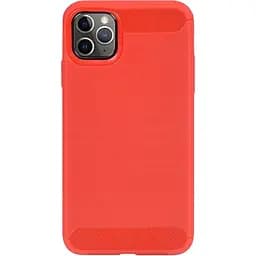 Чохол-накладка iPaky Slim Anti-Fingerprint TPU Case Apple iPhone 11 Pro Max Red