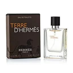 Туалетна вода Мініатюра Hermes Terre d'Hermes 12.5 мл - мініатюра 2