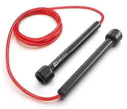 Скакалка Hop-Sport Crossfit NEW з пластиковими ручками HS-P025JR червона - мініатюра 3
