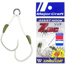 Гачок Major Craft Assist Hook ZOC-HT3040 #1/0, 2 шт. (1013-772.74.17)