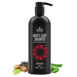 Шампунь чоловічий ANAGANA догляд для волосся, бороди та тіла MAN'S CARE SHAMPOO for hair, beard and body 1000 мл - мініатюра 2