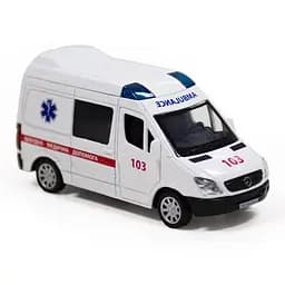 Автомодель дитяча Швидка допомога MERCEDES-BENZ SPRINTER TechnoDrive 250295 інерційна - мініатюра 3