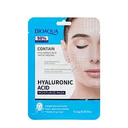 Маска для лица Увлажняющая Bioaqua Hyaluronic Acid с гиалуроновой кислотой 25 мл BQY80878