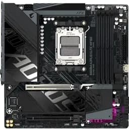Материнська плата AM5 Gigabyte B850M AORUS ELITE WIFI6E, B850, 4xDDR5, Int.Video (CPU), 4xSATA3, 2xM.2, 1xPCI-E 5.0 x16, 1xPCI-E 3.0 x16, Realtek 7.1, Realtek 2.5GbE, WiFi 6E, Bluetooth 5.3, 10xUSB 3.2 / 8xUSB 2.0, HDMI/DP, MicroATX - мініатюра 2