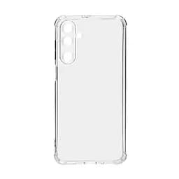 Прозрачный чехол для Samsung Galaxy M16 5G с защитой камеры и усиленными бортами, тонкий, силиконовый, бесцветный, ударостойкий, противоударный бампер c закрытой камерой, ArmorStandart (ARM83180)