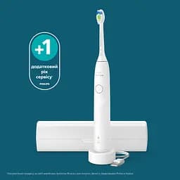 Електрична зубна щітка Philips Sonicare HX7108/02 серії 5300 біла - мініатюра 15