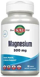 Вітаміни та мінерали KAL Magnesium 500 mg, 60 таблеток