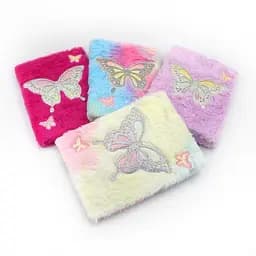 Блокнот пухнастий Метелик 80 арк 0568DSCN