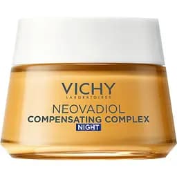 Нічний антивіковий крем Vichy Neovadiol з охолоджуючим ефектом, для збільшення щільності та відновлення тонусу шкіри обличчя 50 мл (MB421900)