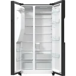 Холодильник Gorenje SBS 179х70х92 см 2 двері 376(190) л А++ NF+ Інв. диспенсер генератор льоду Зовн. Диспл чорний - мініатюра 8
