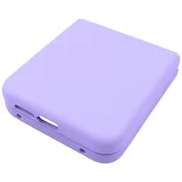 Чохол Foldables Silicone Cover Lakshmi AAA для Samsung Galaxy Z Flip6 / Flip7 FE Бузковий / Dasheen - мініатюра 5