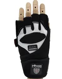Рукавички для фітнесу Power System PS-2850, Black/White - M - мініатюра 2