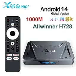 X96Q Pro+ Plus 4/64Gb Allwinner H728 (8 ядер) Android 14 - мініатюра 7