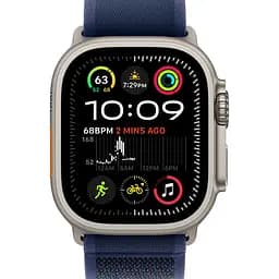 Смарт-годинник Apple Watch Ultra 2 49mm Natural Titanium Case with Blue Trail Loop M/L (MX4L3) [114935] - мініатюра 2