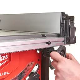 Пила настільно-циркулярна акумуляторна безщіткова MILWAUKEE, M18 FTS210-0 (каркас, аксесуари, картонне пакування) - мініатюра 10